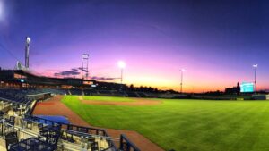 Atrium Health Ballpark Sunset